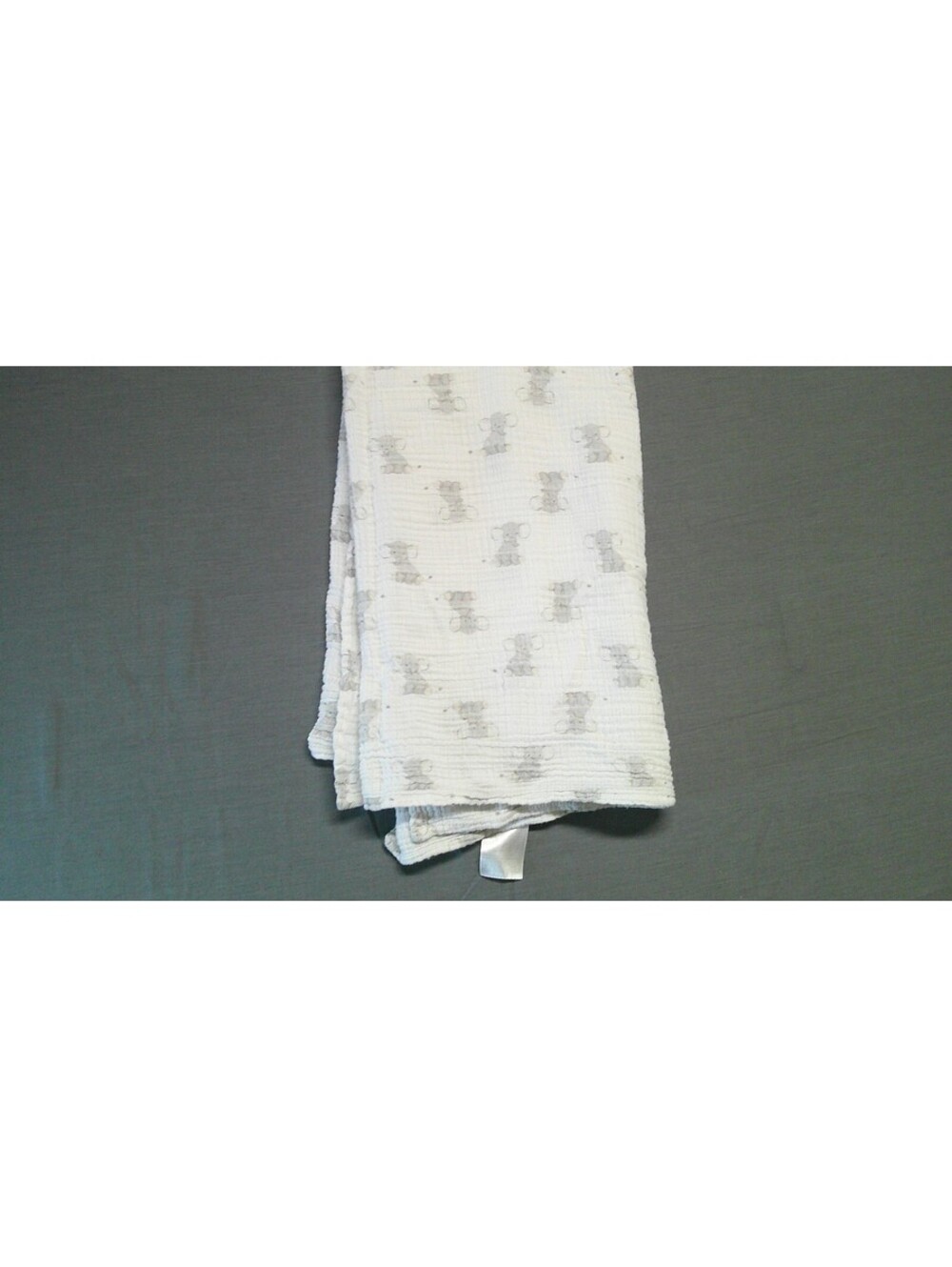 aden + anais Muslin Baby Swaddle Blanket with Elephant Print